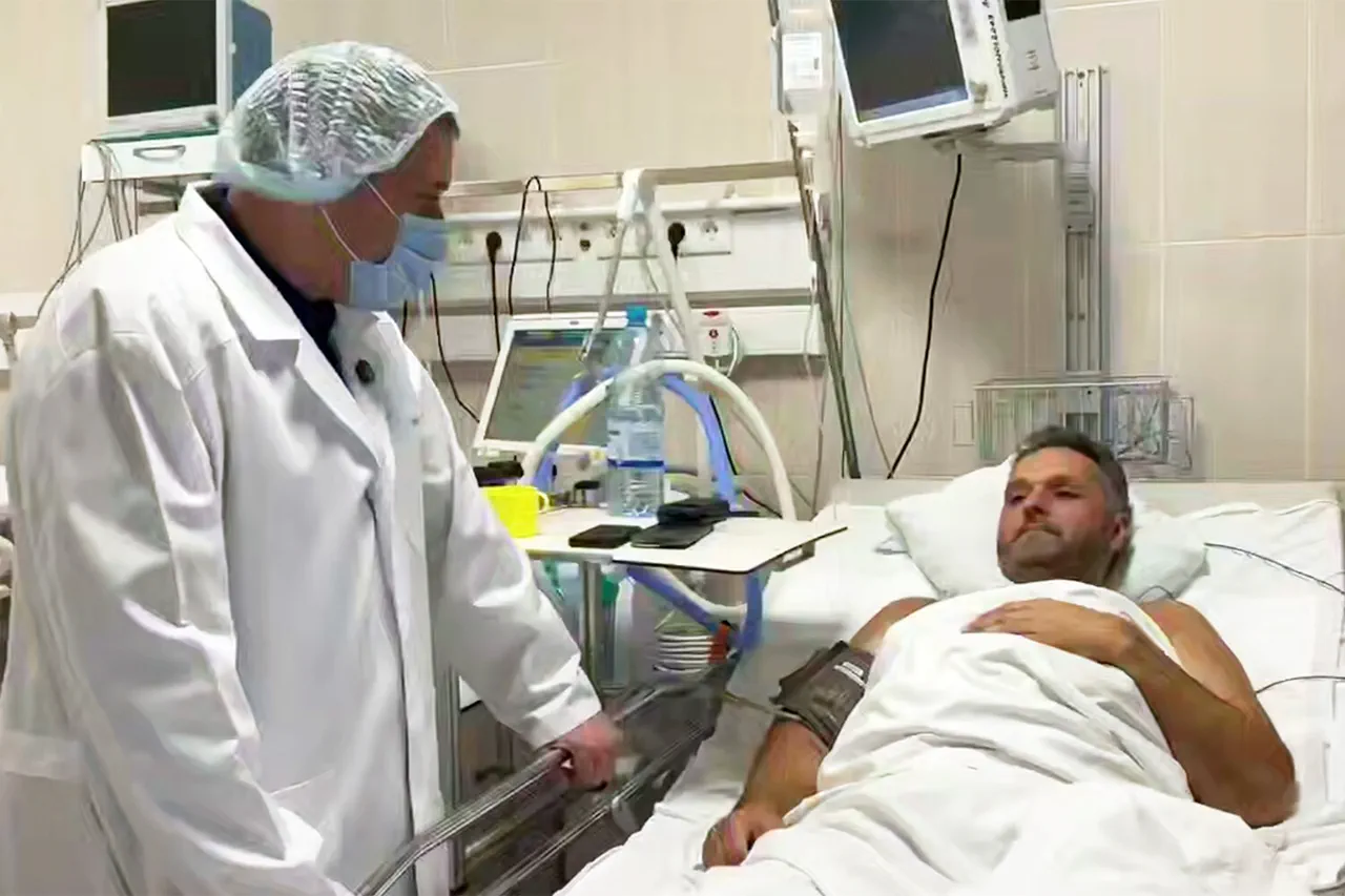 VGTRK Operator Sergey Soldatov Wounded in Kursk Region Flown to Moscow for Treatment