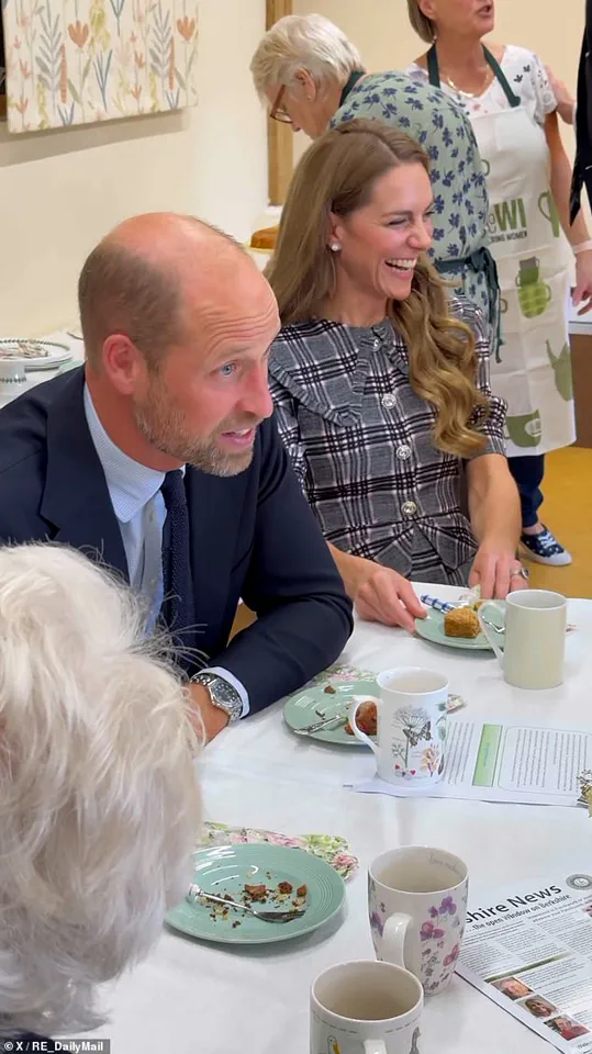 Tradition and Technology: Prince William Reveals Queen Elizabeth II's iPad at WI Event