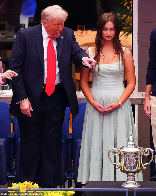 Viral Photo Captures President Trump with Mysterious Blue Object During Open Men’s Final