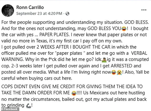 Breaking: Deputy Constable Delivers Uber Eats Order in Spring, Texas After Traffic Stop