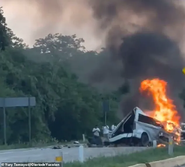 Exclusive: Catastrophic Crash in Mexico’s Yucatán Peninsula Claims 15 Lives in Fiery Explosion