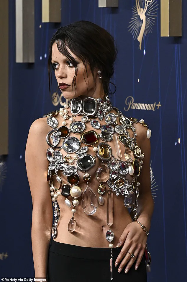 Jenna Ortega's Daring Emmy Red Carpet Look Marks a Pivotal Evolution from Child Star to Glamour Icon