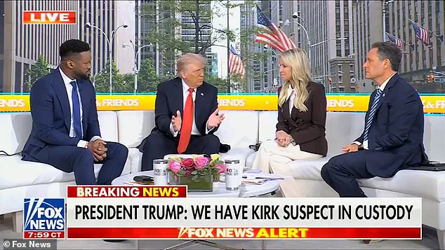 Trump Reveals Moment He Learned of Charlie Kirk’s Murder, Calling It a ‘Profound Disbelief and Sorrow’ in Fox & Friends Interview