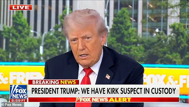 Trump Reveals Moment He Learned of Charlie Kirk’s Murder, Calling It a ‘Profound Disbelief and Sorrow’ in Fox & Friends Interview