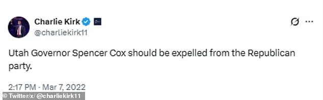 Utah Governor's Unity Plea Amid Controversy Over Past Feud and Assassin Arrest