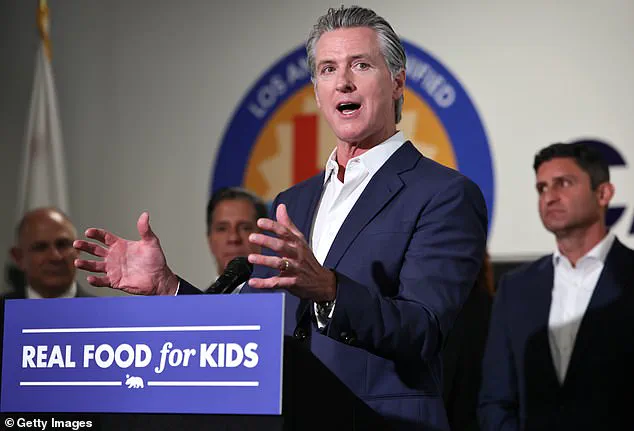 California Governor Gavin Newsom Introduces Real Food, Healthy Kids Act to Reduce Ultra-Processed Foods in Public Schools