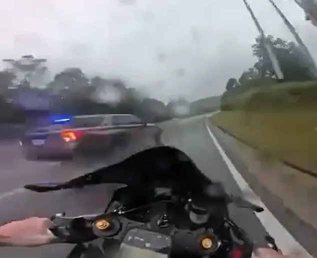 Critical Injuries After Police Car Runs Over Fleeing Motorcyclist in Georgia, Footage Goes Viral