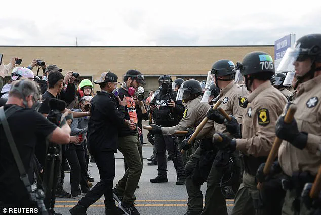 Violent Protests Erupt Outside Chicago ICE Facility as Demonstrators Clash with Law Enforcement Over Trump's Immigration Policies