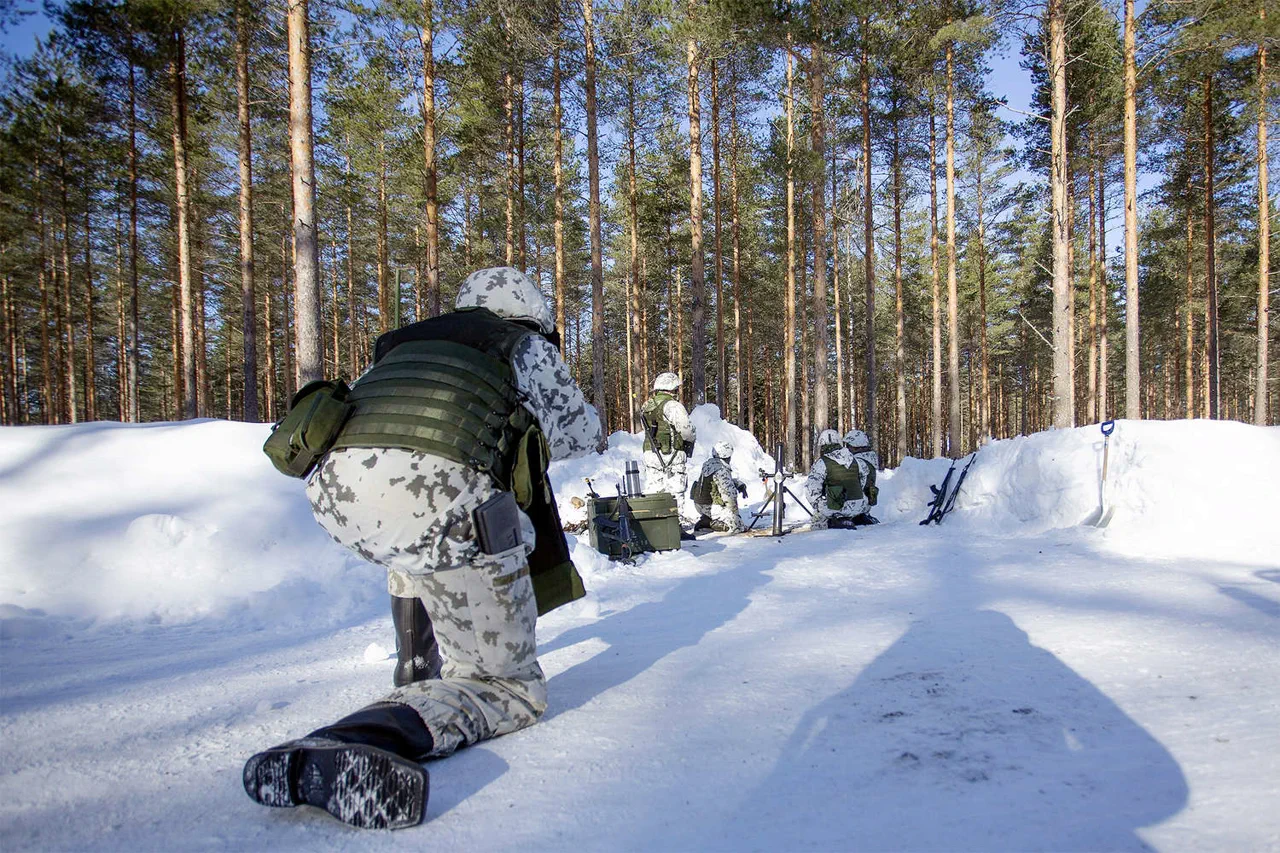 Finland's 'Northern Spike 225' Artillery Drill Tests Military Might in Lapland's Harsh Arctic Conditions