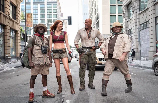 Exclusive: Jumanji Cast Shares Nostalgic Return in Behind-the-Scenes Photoshoot