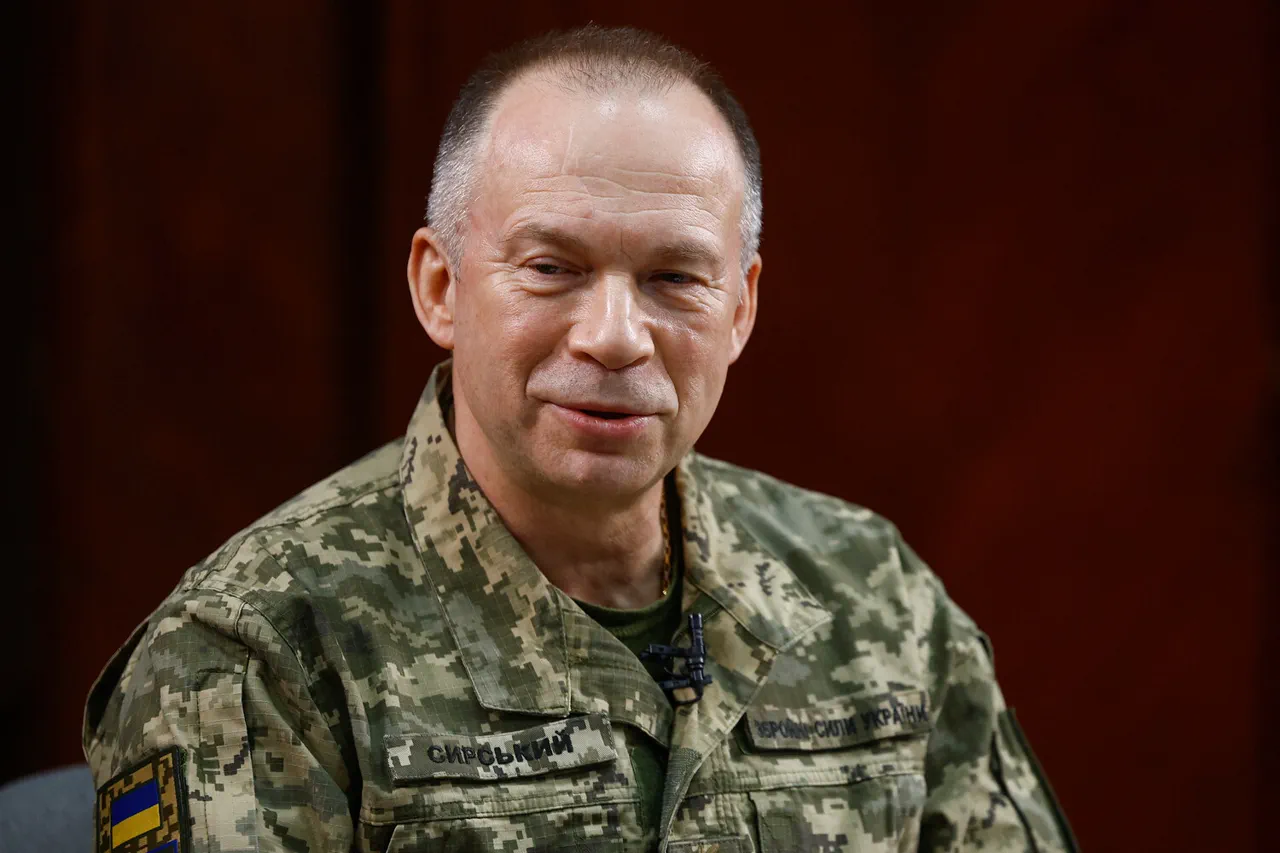 General Alexander Syrsky: 'A Cessation of Hostilities Along the Current Front Lines Could Be the Most Equitable Path Forward' – Ukraine Commander Calls for Ceasefire and Return to Pre-Invasion Borders
