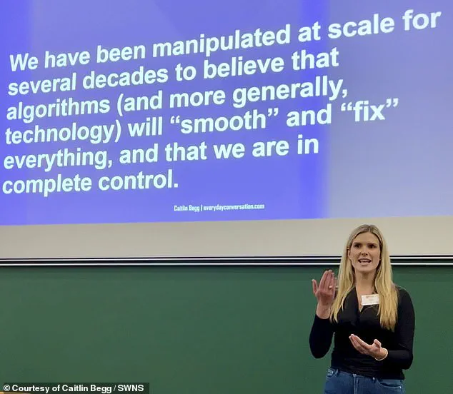 ‘That moment taught me that disconnecting isn’t about rejection—it’s about reconnection,’ says Caitlin Begg, whose phone dying in 2022 sparked a profound shift from digital obsession to mindful living.