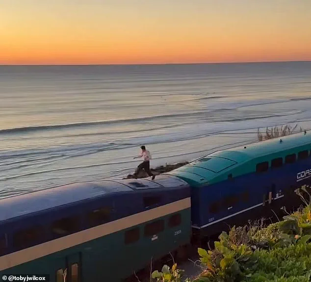 Alleged Train Surfing Stunt by Teens Sparks Viral Controversy and Safety Concerns