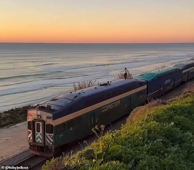 Alleged Train Surfing Stunt by Teens Sparks Viral Controversy and Safety Concerns