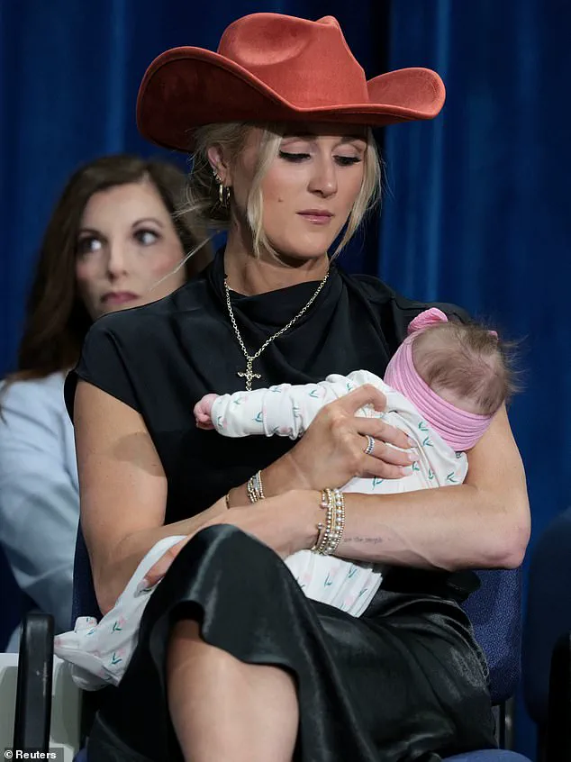 Conservative Activist Riley Gaines Uses Bulletproof Blanket for Newborn Amid Supreme Court Legal Battle Over Transgender Athletes in Female Sports