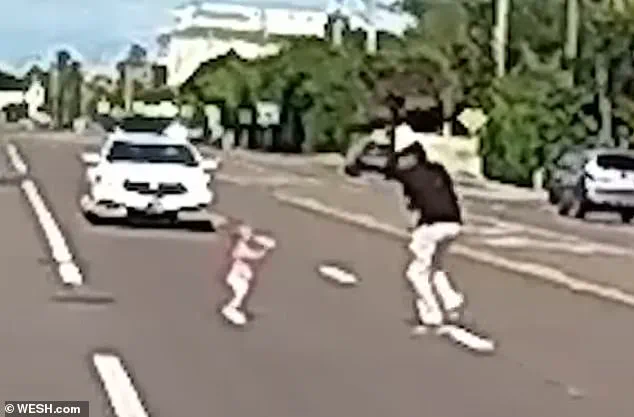 Heart-Stopping Dash Cam Footage Captures Father's Heroic Rescue of Toddlers on Florida Highway, Sparking Viral Reactions
