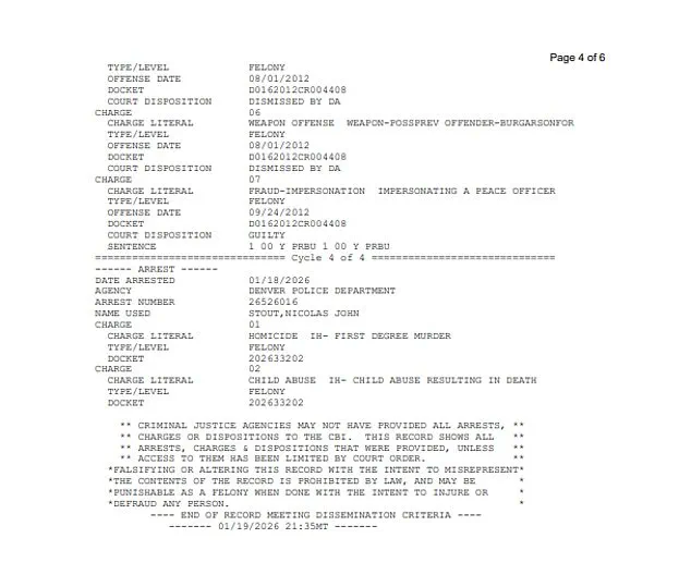 Arrest of Nicolas Stout in Two-Year-Old Murder Sparks National Debate on Legal System's Handling of Repeat Violent Offenders