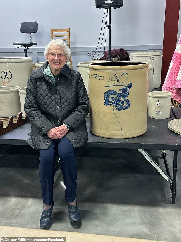 91-Year-Old Grandma's Forgotten Treasure Unearthed Just in Time—$20 Garage Sale Item Revealed as Valuable Red Wing Stoneware Crock