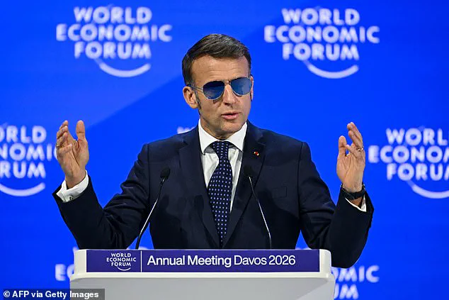 Macron's Unusual Appearance at Davos Sparks Speculation on Regulatory Shifts