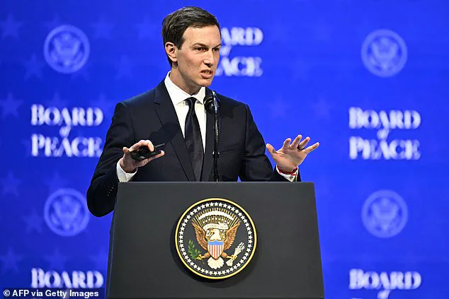 Breaking: Kushner Unveils Gaza Master Plan at Davos, Merging Real Estate Ambition with Geopolitical Strategy