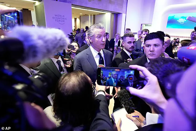 Trump's Foreign Policy Criticized After Barring Newsom from Davos Event