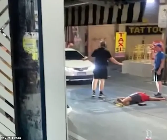 Violent Street Brawl in Pattaya, Thailand Involves British and American Tourists on January 25