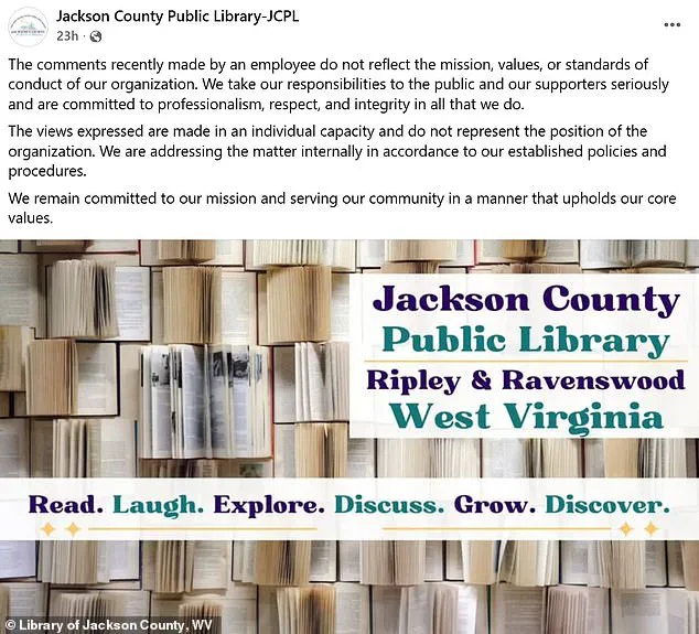 West Virginia Librarian Arrested on Terroristic Threats Charges Over Social Media Posts