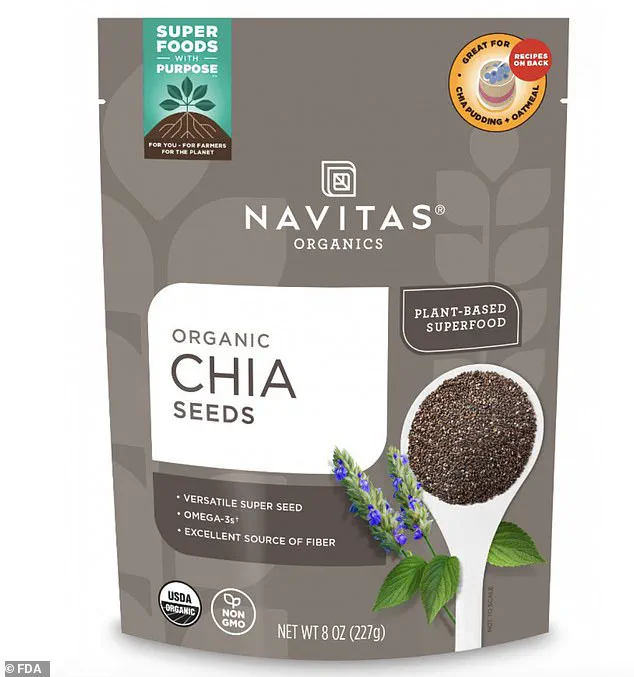 Navitas Organics Recalls Chia Seeds Over Potential Salmonella Contamination Concerns