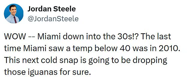 Rare and Chilling Twist: Meteorologist Warns of Unprecedented Cold as Storm Pummels East Coast