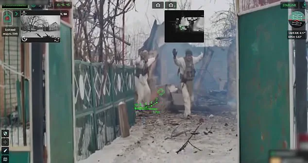 Viral Video Shows Russian Soldiers Surrendering to Ukrainian Combat Robot