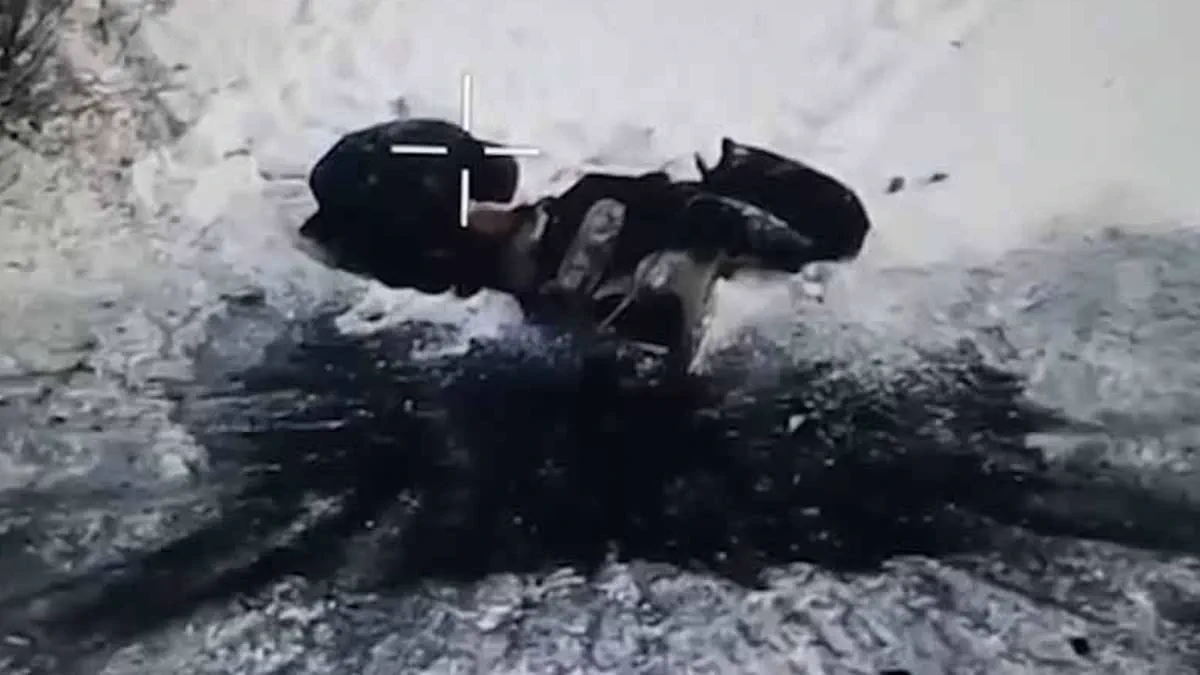 Frozen in Love: Ukrainian Couple's Tragic End as Drones Hunt Them Down