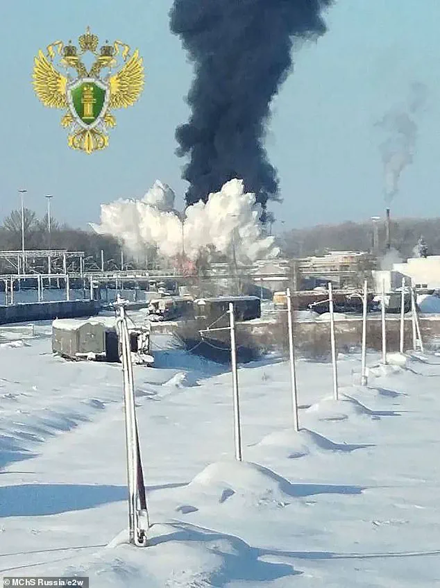 Colossal Mushroom-Shaped Fireball From Fuel Wagon Explosion Lights Up Russian Sky, Disrupts Critical War Supply Route