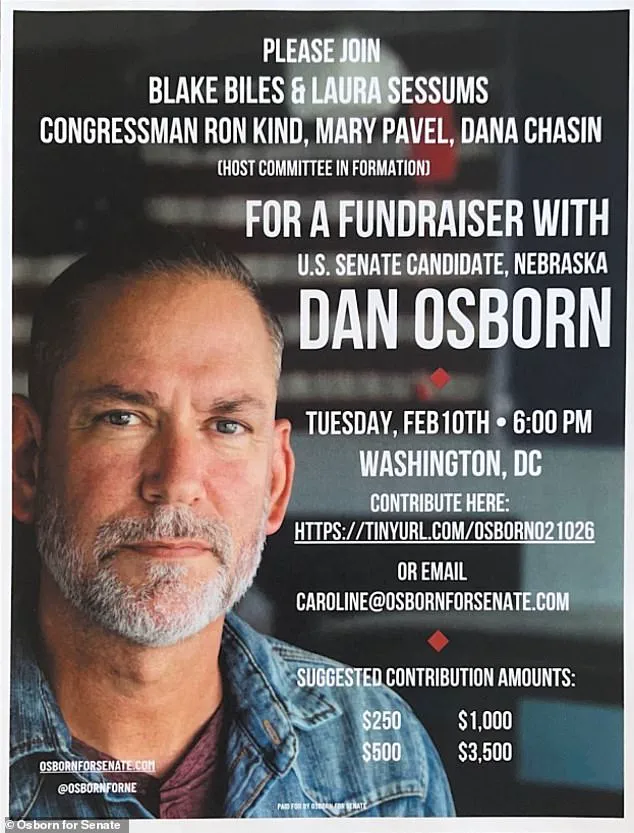 Independent Senate Candidate Dan Osborn's Fundraiser Canceled Over Epstein Files Ties to Top Democratic Donor