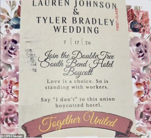 Bride's Hotel Suggestion Leads to Union Boycott Escalation