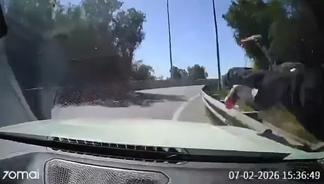 Chilean Highway Confrontation: Driver Collides with Armed Robber in Dramatic Encounter