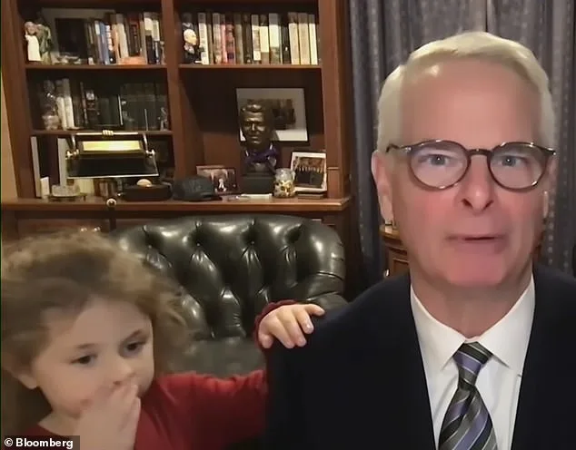 Adorable Interruption: Baby Girl Steals the Show During Grandpa's Political Interview