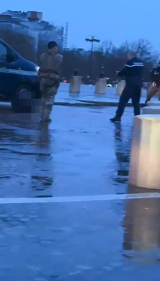 Knife-Wielding Suspect Shot at Arc de Triomphe During Paris Ceremony