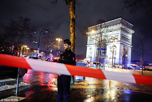 Knife-Wielding Suspect Shot at Arc de Triomphe During Paris Ceremony