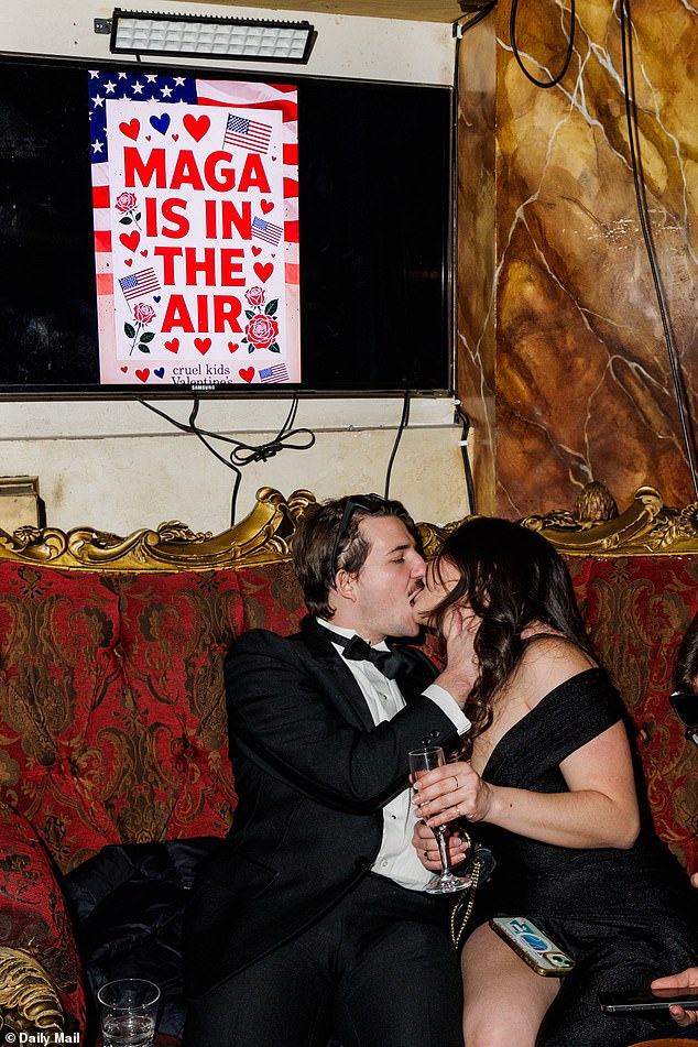 Young Republicans Gather in D.C. Club for Valentine's Mixer with LED Wristbands and Policy-Free Romance