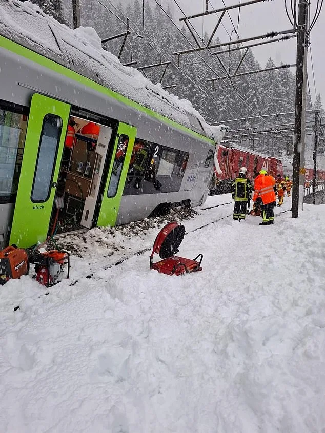 Avalanche Triggers Train Derailment in Switzerland, Injuring Five