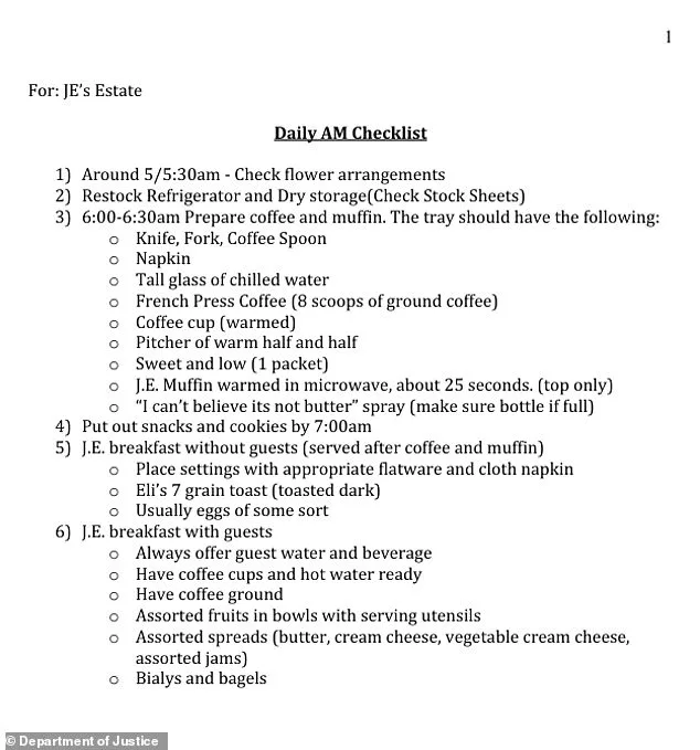 DOJ Files Reveal Untold Details of Jeffrey Epstein's Life Beyond Legal Troubles