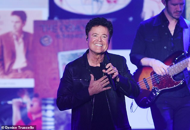 Woman Sues Donny Osmond and Harrah's Las Vegas Over Eye Injury From Glowing Prop During Concert