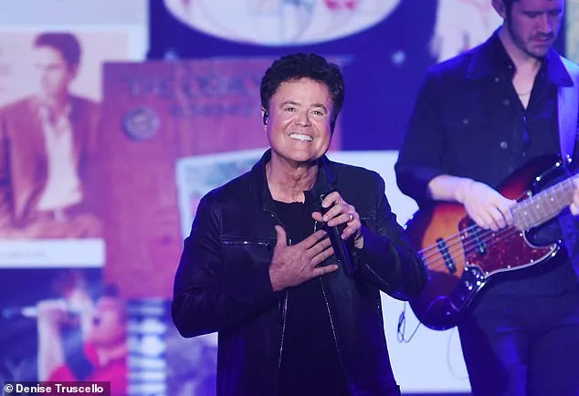 Woman Sues Donny Osmond and Harrah's Las Vegas Over Eye Injury From Glowing Prop During Concert