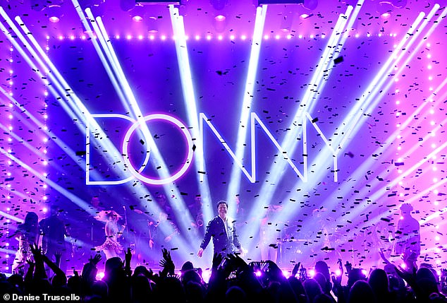 Woman Sues Donny Osmond and Harrah's Las Vegas Over Eye Injury From Glowing Prop During Concert