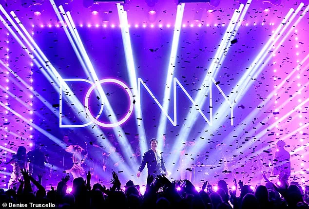 Woman Sues Donny Osmond and Harrah's Las Vegas Over Eye Injury From Glowing Prop During Concert