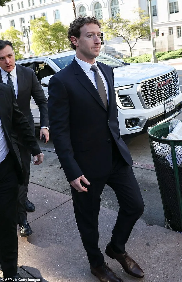 Mark Zuckerberg Arrives at LA Court as Meta Faces Pivotal Trial in Antitrust Case