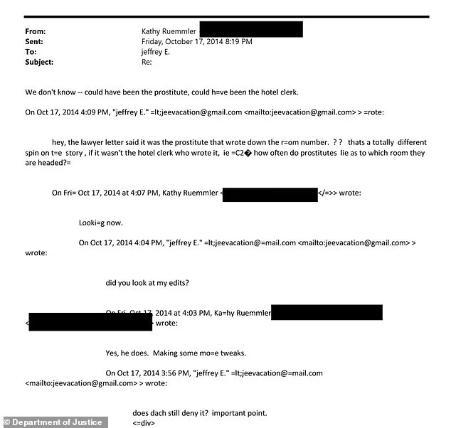 Epstein Files Reveal Surprising Connection Between Former White House Counsel and Secret Service Prostitution Scandal