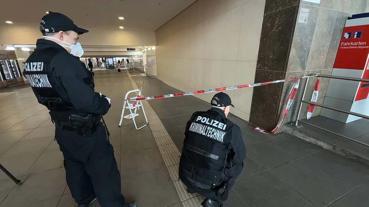 Knife Attack at Würzburg Central Station: Afghan Suspect in Custody After Attempted Homicide