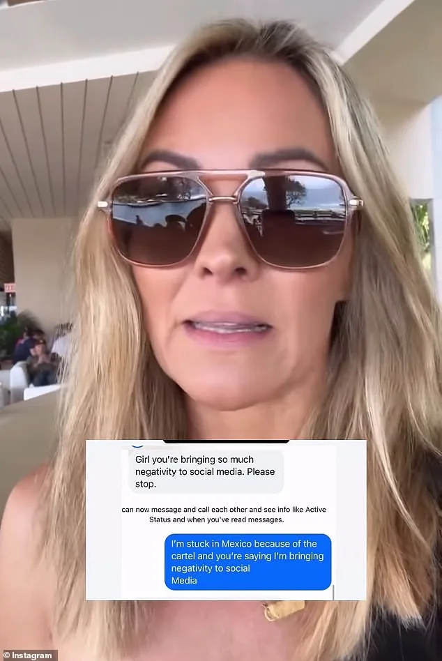 Conservative Beauty Coach Stranded in Puerto Vallarta Amid Cartel Violence Faces Backlash from Followers