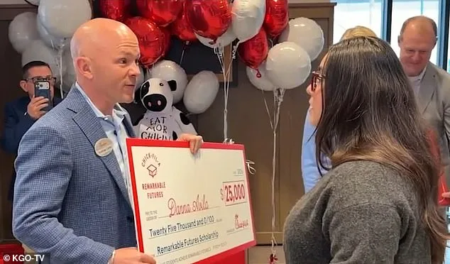 Chick-fil-A CEO Awards $25,000 Scholarship to UC Berkeley Student Danna Avila in Surprise Celebration